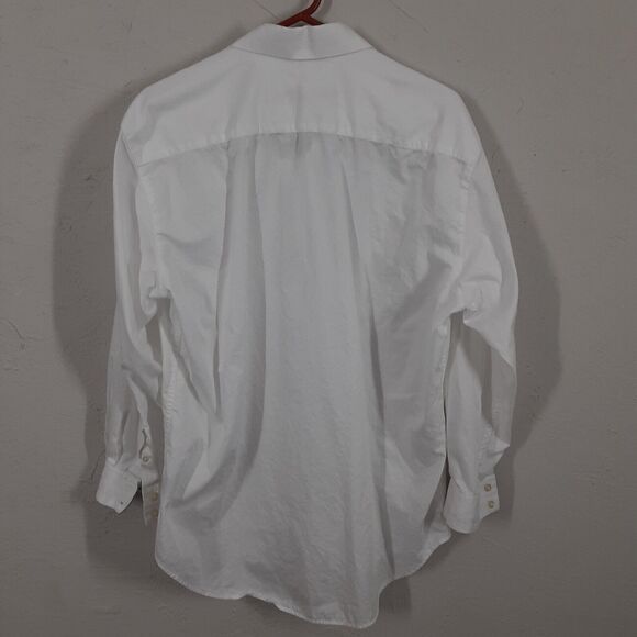 Robert Graham Adult Men's L White Long Sleeve Button Up Shirt - Picture 8 of 12